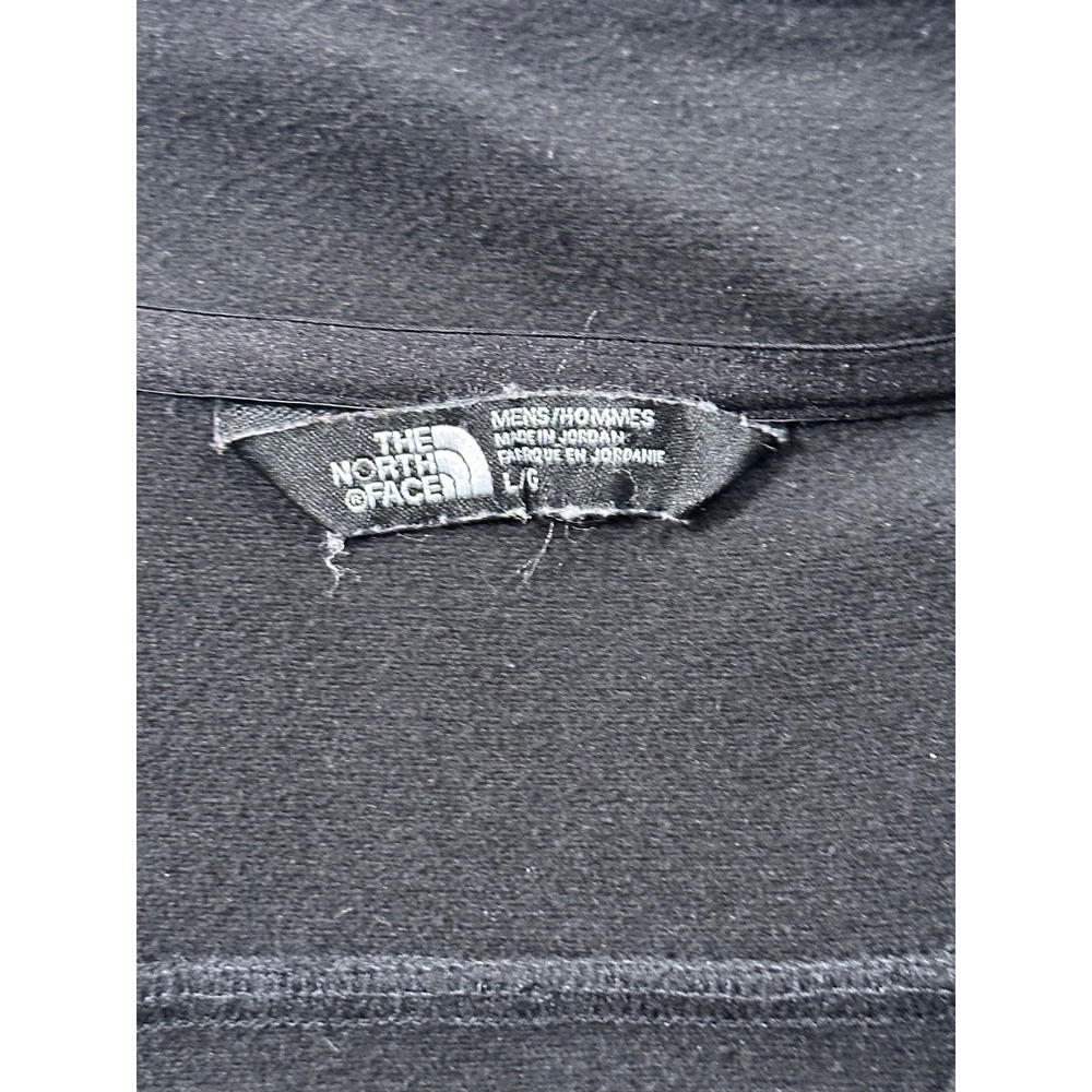 The North Face Mens Black Quarter Zip Pullover Fleece Jacket Size Large - Picture 7 of 13